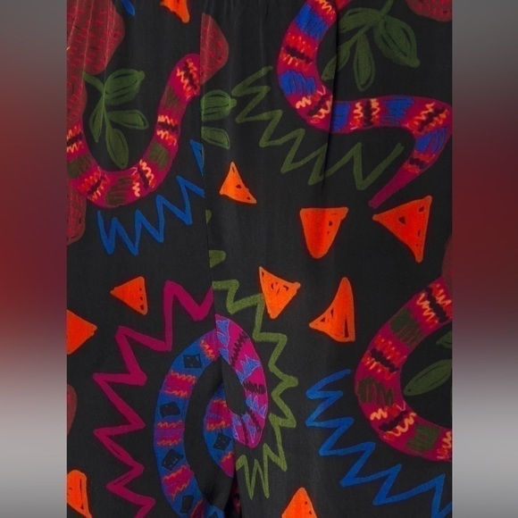 NWT FARM Rio Snake/fruit print pants - Picture 5 of 5